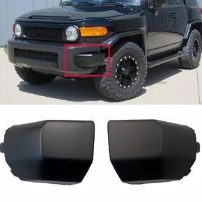 Rear Bumper End Pad Matte Black Compatible with Toyota FJ 2007-2014 Rear Corner Bumper End Cap Replace for 52462-35030,52463-35030 Pair LH & RH in Saudi Arabia