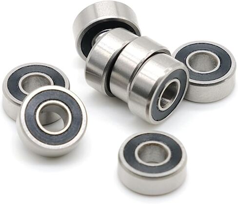 SMR104RS تحمل 4 * 10 * 4MM SMR104 RS 2RS محامل الكرة الفولاذ المقاوم للصدأ SMR104-2RS 10pcs in Saudi Arabia