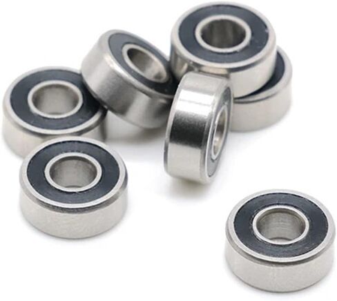 SMR104RS تحمل 4 * 10 * 4MM SMR104 RS 2RS محامل الكرة الفولاذ المقاوم للصدأ SMR104-2RS 10pcs in Saudi Arabia
