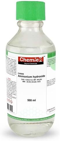 Ammonium Hydroxide 28-30% Solution, 500mL - ACS Grade in Saudi Arabia