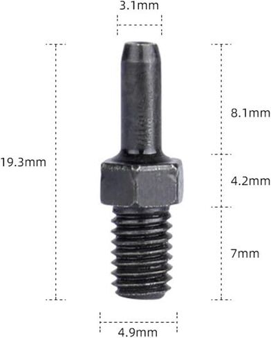 12pcs Bicycles Chain Breaker Replacement Pins, Handle Spare Pins for Bike Chain Breaker Tool Cycle Chain Remove in Kuwait