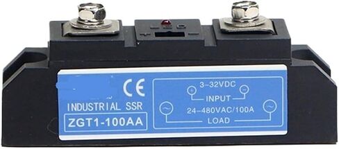 1pcs 40a 60a 80a 100a SSR الصناعية عالية الطاقة AC إلى AC Solid State Relay Solide Relay (60aa) in Saudi Arabia