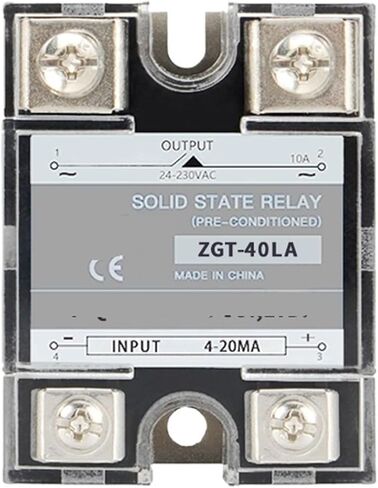 40A 60A LA FOSY PHASE LINEAR CONTERTINGENT INPUT 0-10V أو 4-20MA نوع الجهد الجهد منظم التتابع الحالة الصلبة 1PCS (40LA 4-20MA) in Saudi Arabia