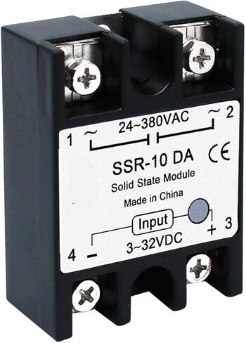 10Pcs SSR 10A 25A 40A 50A 60A 80A 100A Solid State Relay DC to AC AC to AC DC to DC Single Phase Control Relay(AC-AC,10PCS SSR 60A) in Saudi Arabia