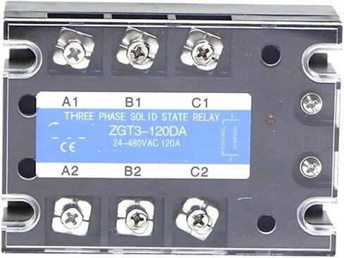 3 المرحلة 120A 150A 200A DA Three SSR DC Control AC Solid State Relay SSR 3-32V DC TO 24-480V AC 1PCS (200DA) in Saudi Arabia