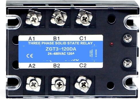 3 المرحلة 120A 150A 200A DA Three SSR DC Control AC Solid State Relay SSR 3-32V DC TO 24-480V AC 1PCS (200DA) in Saudi Arabia