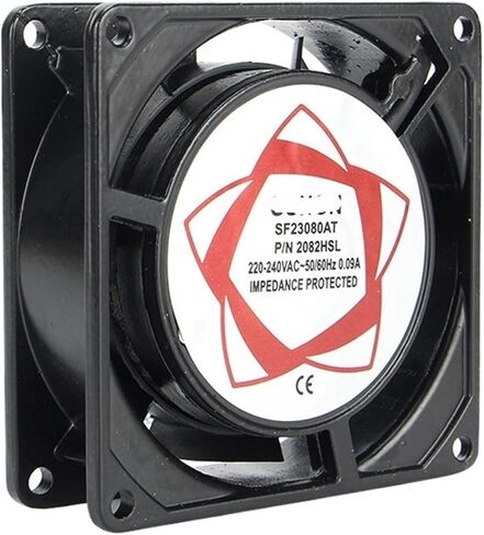 مروحة تبريد 12V 24V 220V للمروع الحراري المبرد SSR 25A 40A 60A 100A 150A 200A 400A 600A تبديد الحرارة للتتابع الحالة الصلبة 1PCS (24VDC) in Saudi Arabia