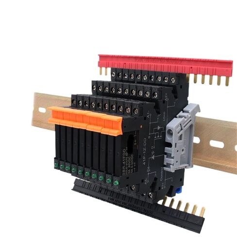 10pcs Slim Relay SSR DIN DIN NONTACT DIN TERMINAL MELOATE DC DC TO AC DC إلى DC LED 6A SSR-41FDA SSR-41FDD (10pcs SSR-41FDA) in Kuwait