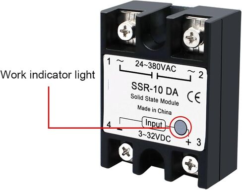 1PCS SSR Solid State Relay 10A 25A 40A 50A 60A 80A 100A DC TO AC TO AC DC to DC تحكم في المرحلة الواحدة من التتابع غير الاتصال (AC-AC ، 1PCS SSR 80A) in Saudi Arabia