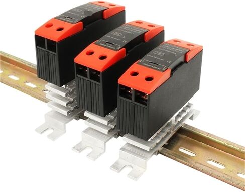 10A 25A 40A DIN RAIL Solid State Relay مرحلة واحدة SSR مع التحكم في DC Control Control AC/AC Control DC 1PCS (DC Control AC ، 25A) in Saudi Arabia