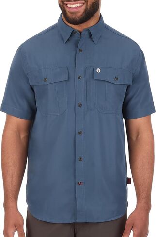 Coleman Mens UPF 40+ Ultra Lightweight Quick Dry Short Sleeve Guide Shirt Outdoor for Fishing Hiking Camping in Saudi Arabia