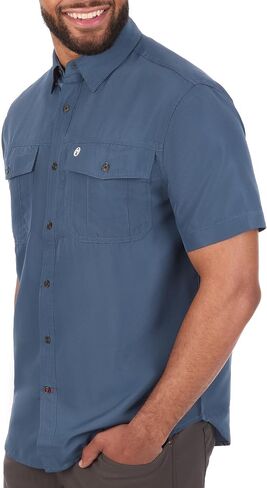 Coleman Mens UPF 40+ Ultra Lightweight Quick Dry Short Sleeve Guide Shirt Outdoor for Fishing Hiking Camping in Saudi Arabia