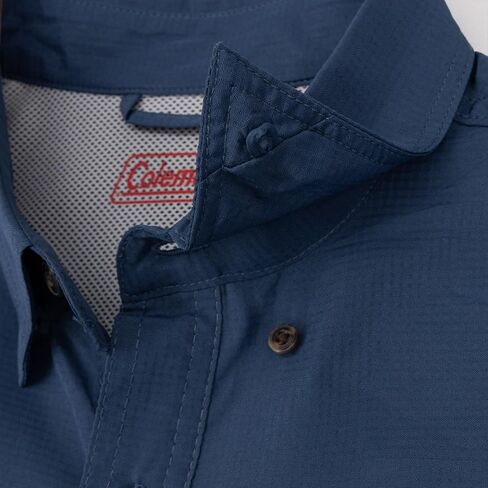 Coleman Mens UPF 40+ Ultra Lightweight Quick Dry Short Sleeve Guide Shirt Outdoor for Fishing Hiking Camping in Saudi Arabia