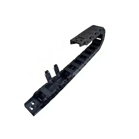 سلسلة كبل الكابلات الكابلات سلسلة السحب 18 * 18/18 * 25/18 * 37/18 * حاملة كبل سلك 50 مم مع موصل نهاية السحب CNC Milling Machine Part (1PC 18x18 mm_23x35 mm) in Kuwait