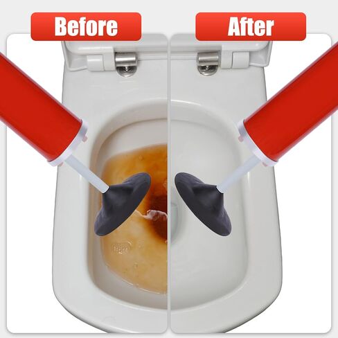 Pipe Blaster, High-Pressure Air Plunger Portable High Pressure Kinetic Toilet Plunger for Clear Clogged Kitchen Bathroom Toilet Drains Pipes in Saudi Arabia