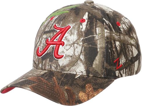 Zephyr Mens Remington Hunting Camo Alabama Hat ، لون الفريق ، وحجم واحد لنا in Saudi Arabia