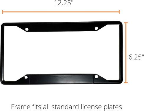 FANMATS 31829 Ottawa Senators Metal License Plate Frame Black Finish in Saudi Arabia