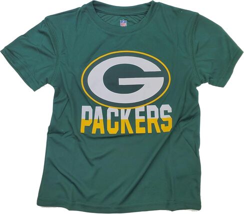 Outerstuff NFL Green Bay Packers Kids Little Boys 4-7 Back On Top Dri-Tech Team Color Tee in Saudi Arabia