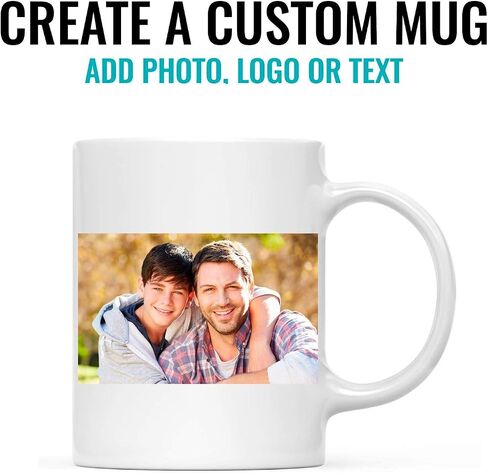 Andaz Press Personalized 11oz. Stainless Steel Custom Campfire Coffee Mug, Custom Mug With Picture, Logo, or Text, Includes Gift Box in Saudi Arabia