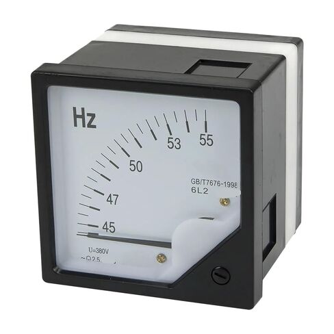 6L2-HZ 80 * 80mm 45-55Hz 380V Analog Frequency Meter in Saudi Arabia
