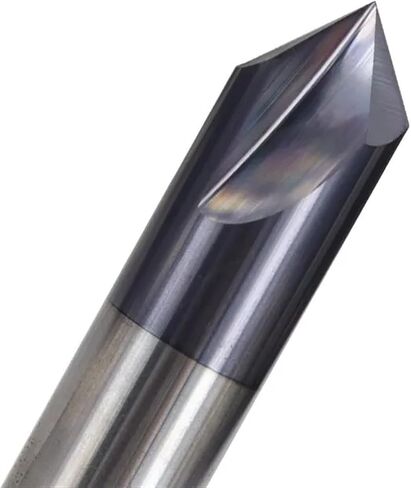 60 90 120 درجة كربيد تشريك مطحنة Deburring الحواف V Grove Bit 3 Flutes 2-12mm 1pcs (6xd6x50lx90d) in Saudi Arabia