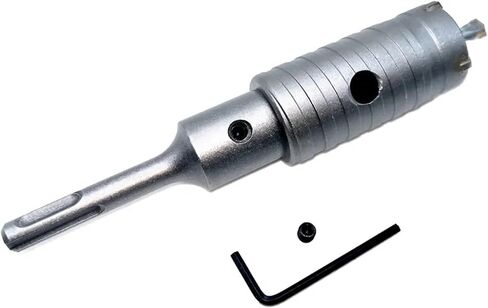 1PCS محول قضيب تمديد من M22 إلى SDS Plus/أربعة عرقلة مربعة مجوفة لمطابقة مطرقة كهربائية تميل ثقب الجدار (محول 300 مم) in Saudi Arabia