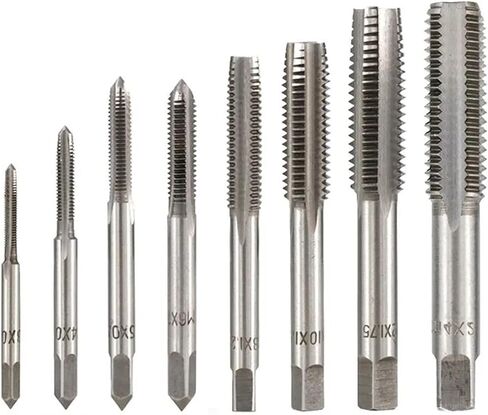 1Pcs Right Hand Screw Tap Drill Bit M3 M4 M5 M6 M7 M8 M10 M12 M14 Thread Tool for Metal HSS Metric Plug Tap Hand Hands(M10x1.5) in Saudi Arabia