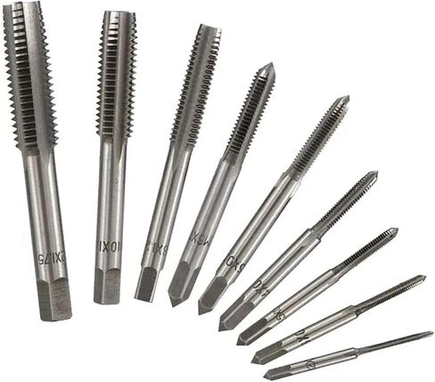 1Pcs Right Hand Screw Tap Drill Bit M3 M4 M5 M6 M7 M8 M10 M12 M14 Thread Tool for Metal HSS Metric Plug Tap Hand Hands(M10x1.5) in Saudi Arabia