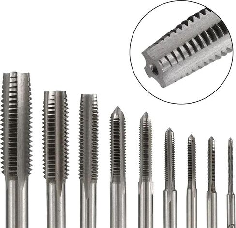 1Pcs Right Hand Screw Tap Drill Bit M3 M4 M5 M6 M7 M8 M10 M12 M14 Thread Tool for Metal HSS Metric Plug Tap Hand Hands(M10x1.5) in Saudi Arabia