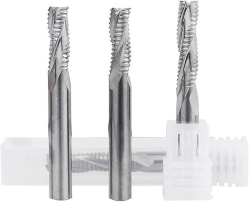 3 الفلوت الخشنة L HSS لبتات الألومنيوم المعدنية HSS 1PCS (6x6x15x50) in Saudi Arabia
