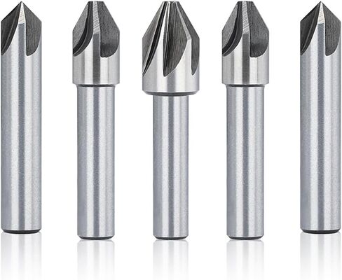 HSS Steel Chamfering 4/6/8/10/12/14/18mm 60/90 Degrees Countersink Drill Bit Metal Chamfering Drill Hole Cutter 1Pcs(10X60D) in Saudi Arabia