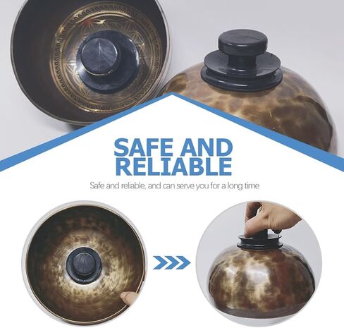VANZACK Singing Bowl Replacement Part 2pcs Buddha Sound Bowl Lifting Handles Replacement Suction Cups for Singing Bowl Suction Cup Handle in Saudi Arabia