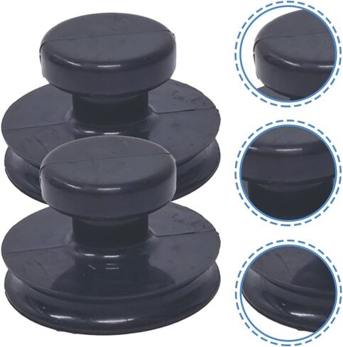 VANZACK Singing Bowl Replacement Part 2pcs Buddha Sound Bowl Lifting Handles Replacement Suction Cups for Singing Bowl Suction Cup Handle in Saudi Arabia