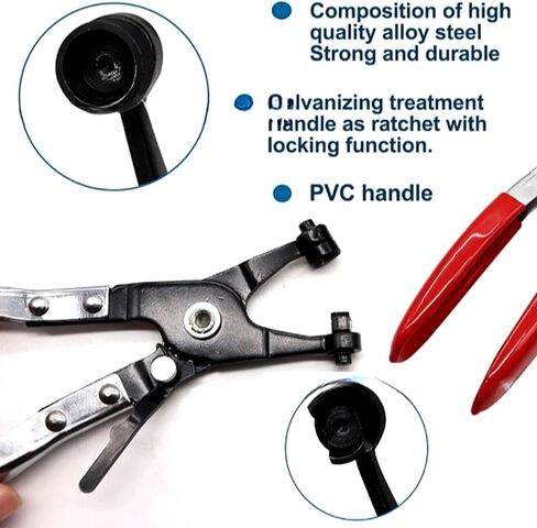 حزمة من 122 مطاطية متين مبطن p مقطع spring steel أنابيب المشابك ملحق للسيارات والأسلاك الصناعية in Kuwait