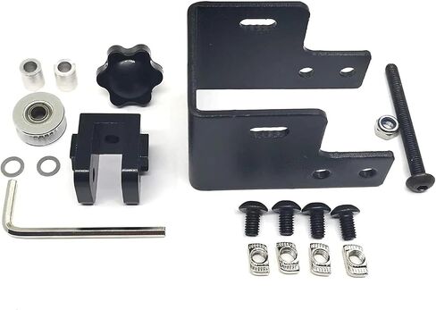 1pcs Double Slot Aluminum Profile 40x40 3D Printer Belt Stretch Straightening Tensioner in Saudi Arabia