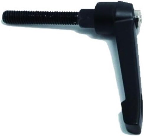 M6 M8 Plum Hand Tightening L-Shaped nut Handle Thread Star Mechanical Black Thumb nut Clamping knob Manual nut Clamping Rod(M6x30-01) in Saudi Arabia