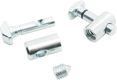 1 Piece Aluminum Profile Anchor Connector for 3030 4040 4545 recessed Aluminum Profile with Built-in Hidden fixings 0° 90° 180° DIY(4545-01) in Saudi Arabia