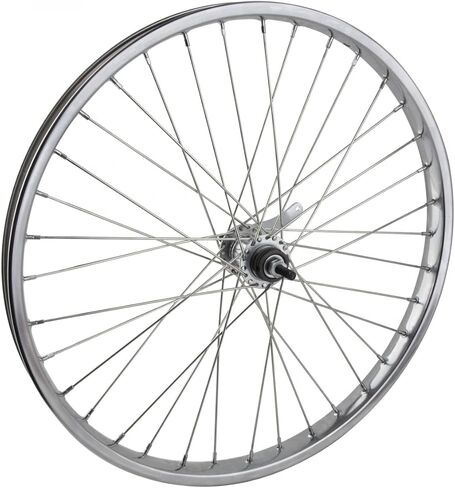 WheelMaster Rear Bicycle Wheel 24 x 2.125 36H, Coaster, Bolt On, Silver in Saudi Arabia