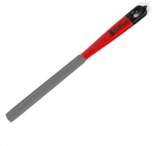 StewMac Double-Edge Nut Slotting File, 0.012" / 0.020" Cutting Thickness in Saudi Arabia