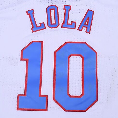 Mens #1 Bugs #10 Lola Basketball Jersey for Women Movie Couples Halloween Costume in Saudi Arabia