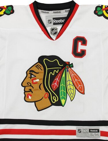 Outerstuff NHL Chicago Blackhawks Jonathan Toews #19 Youth 8-20 Premier White Jersey in Saudi Arabia