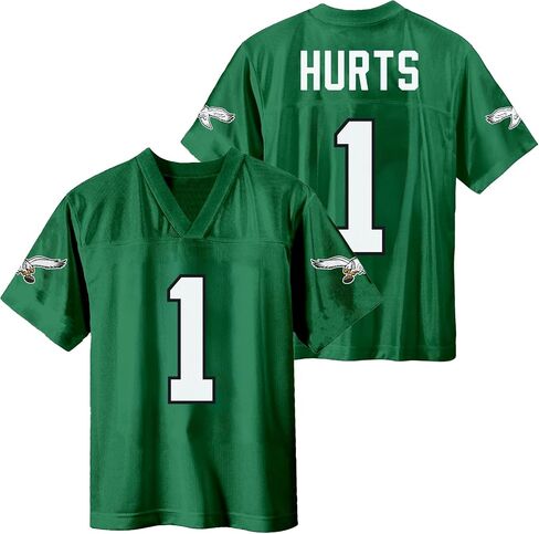 جالين يضر فيلادلفيا إيجلز كيلي جرين #1 NFL Kids Youth 4-20 الاسم والرقم اللاعب Jersey in Saudi Arabia
