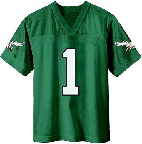 جالين يضر فيلادلفيا إيجلز كيلي جرين #1 NFL Kids Youth 4-20 الاسم والرقم اللاعب Jersey in Saudi Arabia
