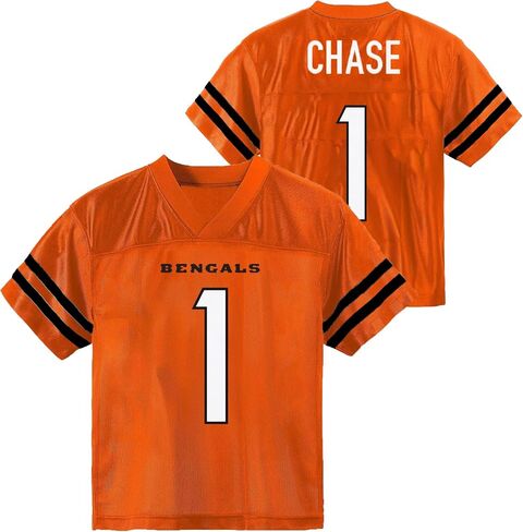 Jamarr Chase Cincinnati Bengals Orange #1 NFL Kids Youth 4-20 Name and Number Alternate Player Jersey in Saudi Arabia