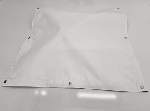 Hatch Cover, Heavy Duty Vinyl, 2' X 2' with Snaps Installed & (8) 3/8" Screw Studs (Gray) in Saudi Arabia