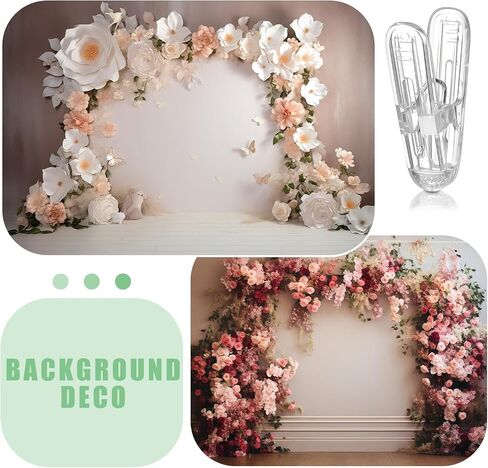 LemonRoad 20 Pack Balloon Arch Clips Plastic Spring Clamps 2.4 Inch Heavy Duty Clip for Balloon Arch Kit Birthday Decoration Crafts Backdrop Woodworking Photography Studios (Transparent) in Saudi Arabia