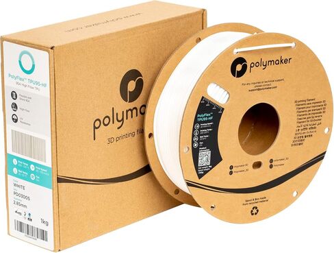 Polymaker TPU Filament 2.85mm أصفر ، 0.75 كجم شاطئ 95A خيوط طابعة ثلاثية الأبعاد مرنة 2.85 مم - Polyflex TPU95 3D طباعة TPU in Saudi Arabia