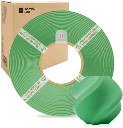 Bamboo Lab 1.75mm pla pla pla matte plinting with with rfid 1 kg +/- 0.03mm eco friend filement filement for bambu lab p1p/p1s/x1c/x1/a1/a1 mini (بدون spool) (Marine Blue 11600) in Kuwait
