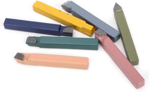 38pcs مجموعة أدوات تحول كربيد ، جسم فولاذي ، 7 مواصفات للمخارير العامة ، مع نصائح C-6 كربيد للآثار الممل ، الممل ، نهاية الوجه (1/4in) in Saudi Arabia
