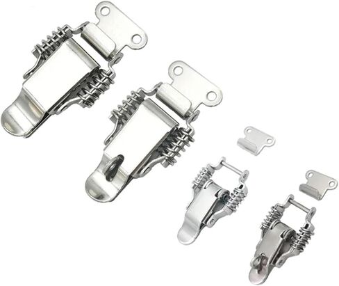 DK108/DK109 304 Buckle Boxle Hook Box Wooden Clamp Clamp Clats Clasp محمّل بوكلي بوكلي 5pcs (5pcs-109-iron-k) in Saudi Arabia